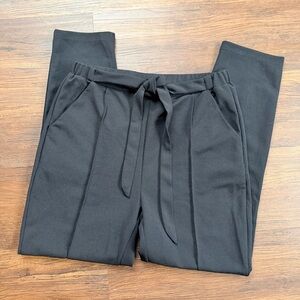 SHEIN Tie Front Casual Pants